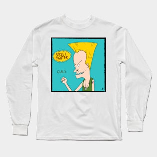 Beavis as Guile Long Sleeve T-Shirt